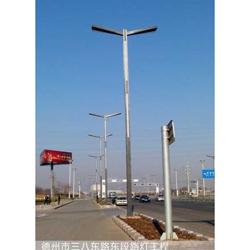 德州三八东路东段路灯工程